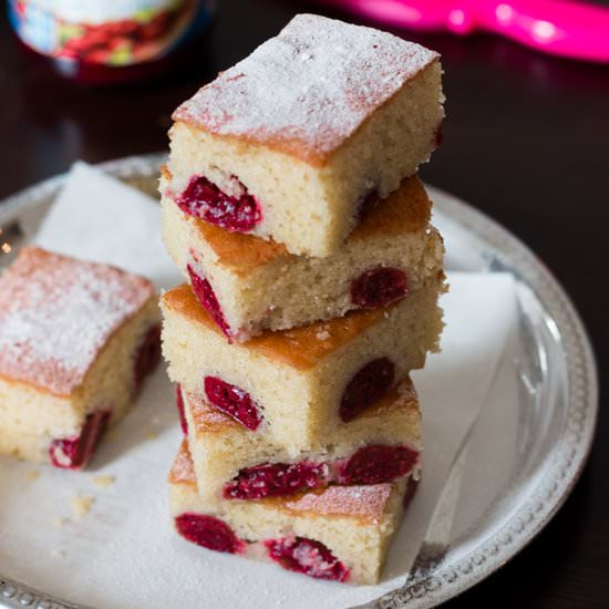 Almond Cherry Cake