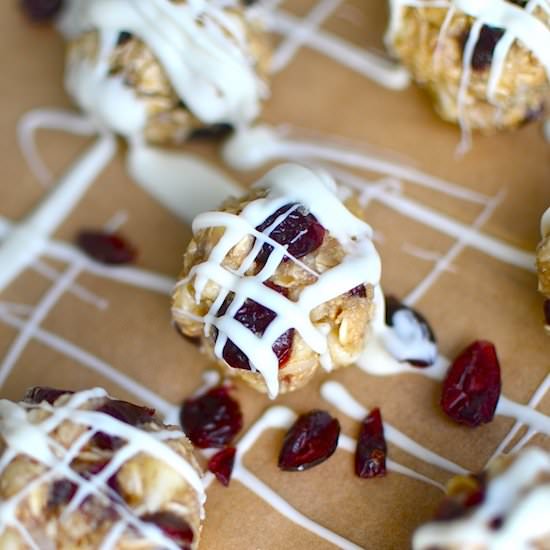 Cranberry Bliss Granola Balls