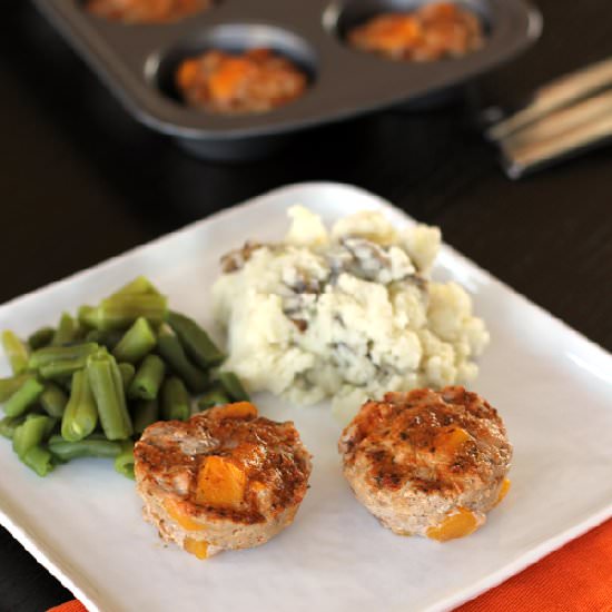 Muffin Tin Mango Meatloaf