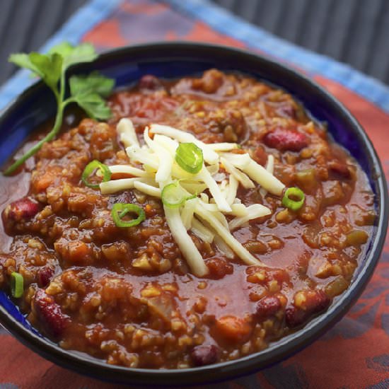 The Best Vegetarian Chili