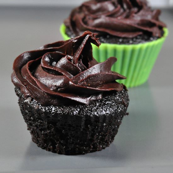 Dark Chocolate cupcakes