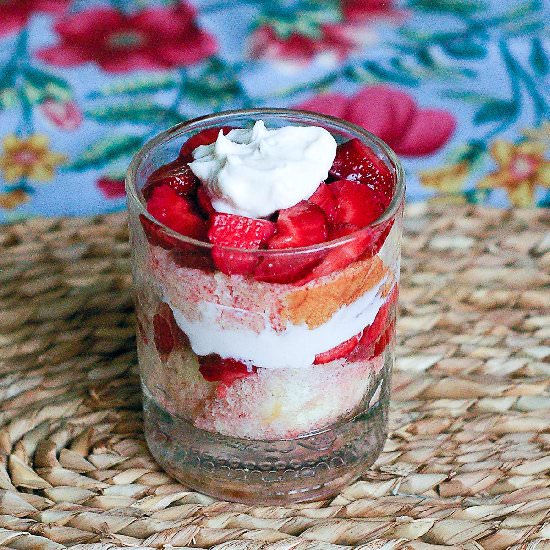 Strawberry Ricotta Parfait