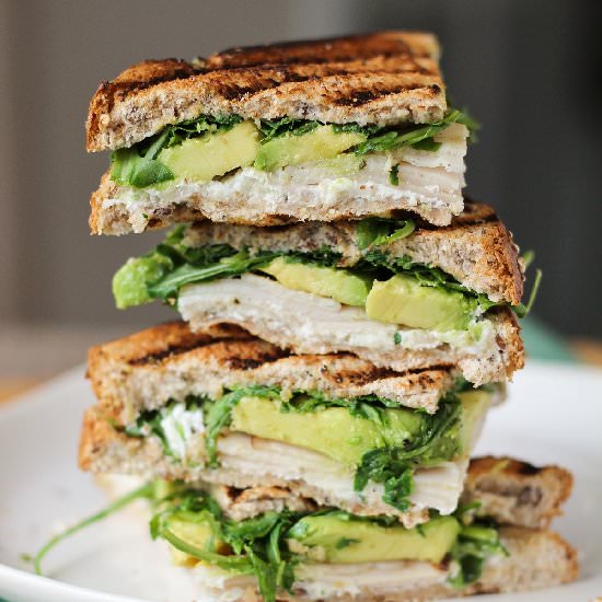Turkey & Avocado Panini
