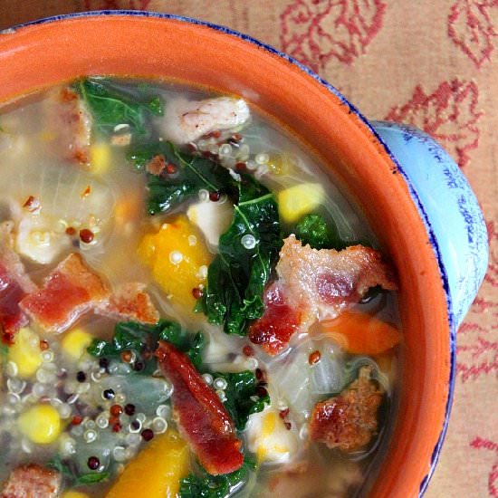 Harvest Vegetable and Chicken Soup