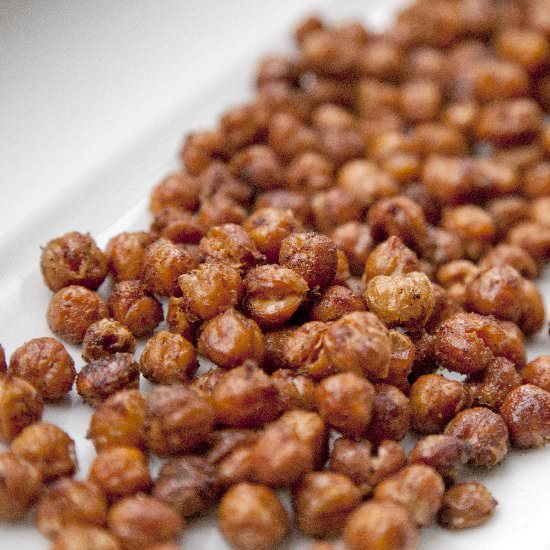 Crunchy Spiced Chickpeas
