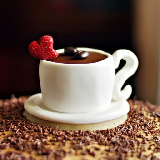 Coffee Cup Cupcake