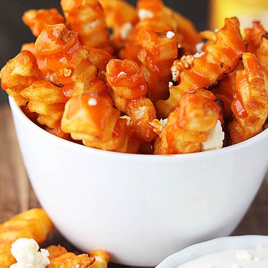 Skinny Buffalo Crinkle Fries!