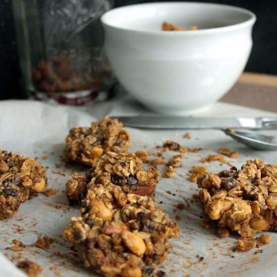 Peanut Butter Crumble Granola
