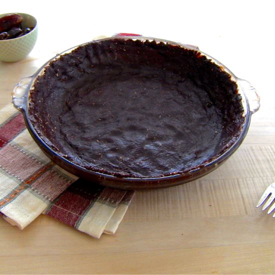 Raw Chocolate Pie Crust