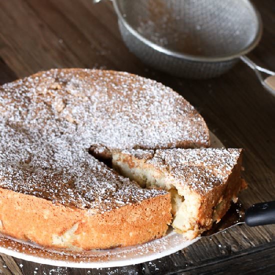 Butterless GF Pear Cake Recipe