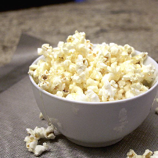 Guilt-Free Caramel Popcorn