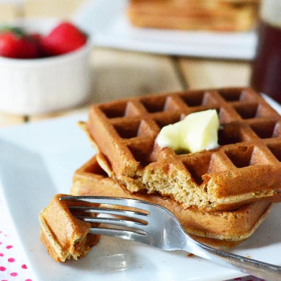 Overnight Blender Waffles