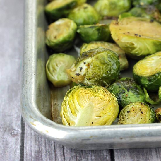 Honey Roasted Brussel Sprouts