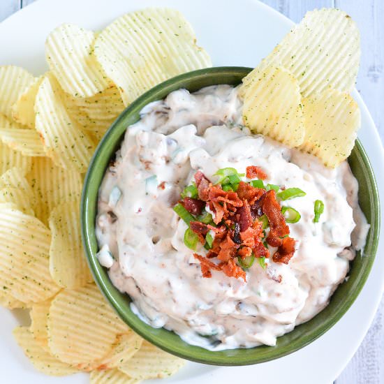 Bacon, Scallion & Caramelized Onion Dip