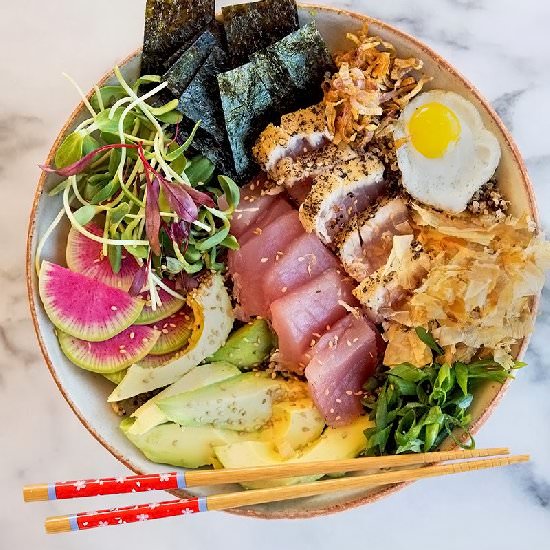Deconstructed Sushi Roll