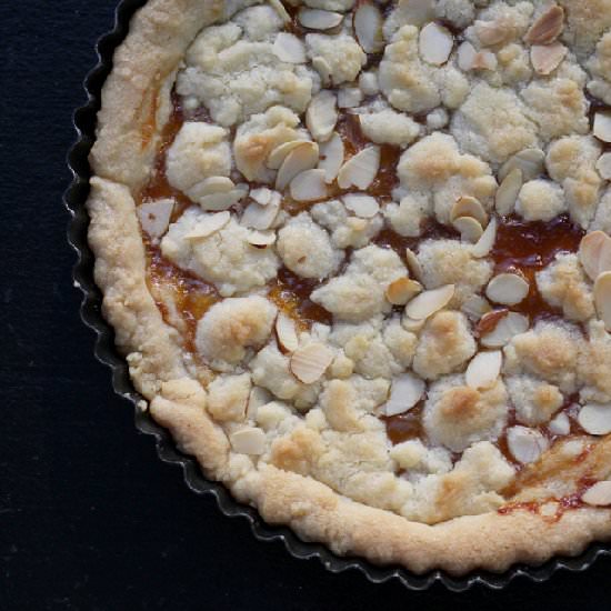 Italian Shortbread Jam Tart