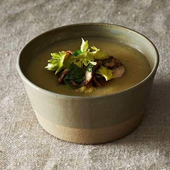 Celeriac and Potato Soup