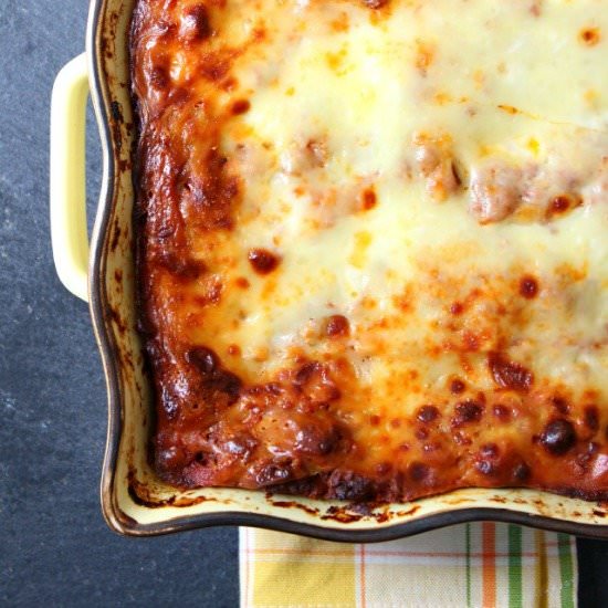 Epic (Homemade) Lasagna