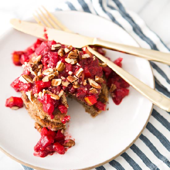 Banana Almond Pancakes