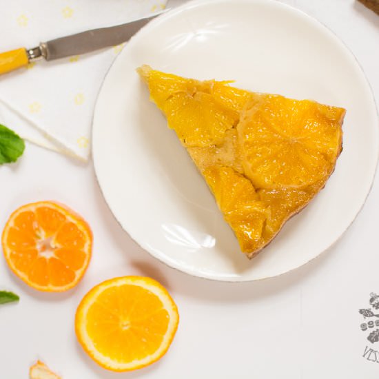 Upside-Down Orange Cake