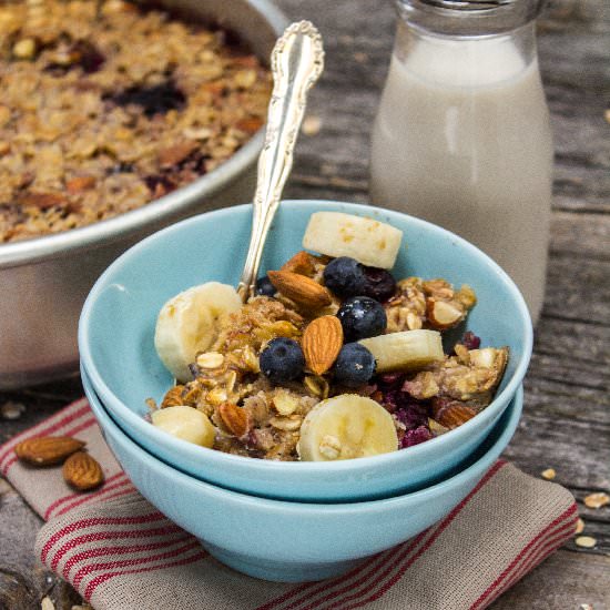 Healthy Baked Oatmeal