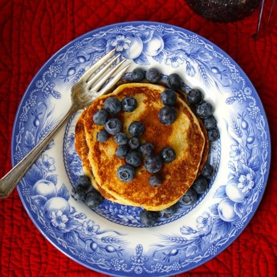 Gluten Free Banana Pancakes