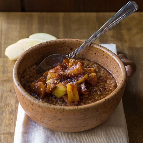 Apple Pie Oatmeal