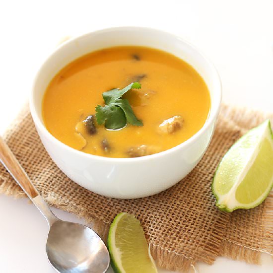 Butternut Squash Tom Kha Gai