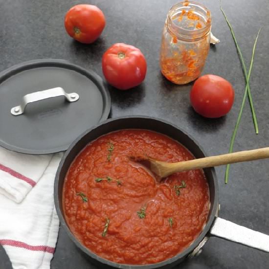 Homemade Marinara Sauce