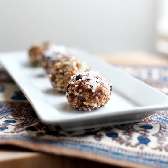 Raw Coconut Truffles