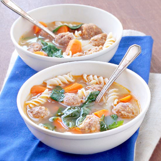 Spicy Italian Sausage Soup