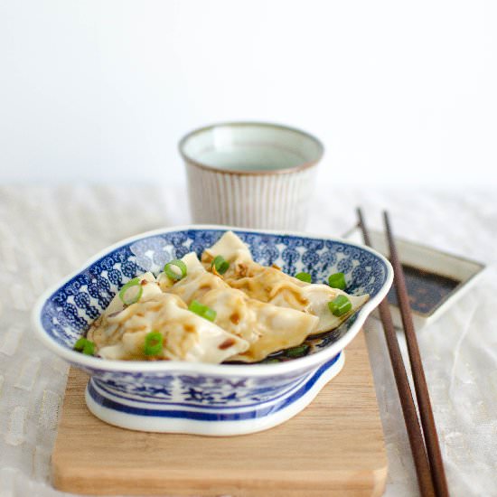 Chicken Dumplings Vinegar Dressing