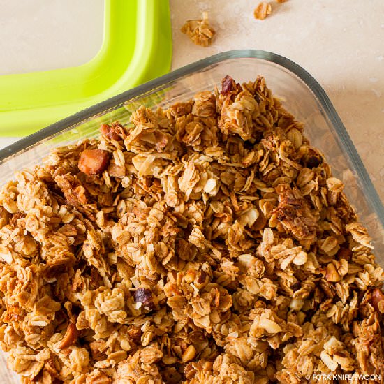Maple Cinnamon Granola