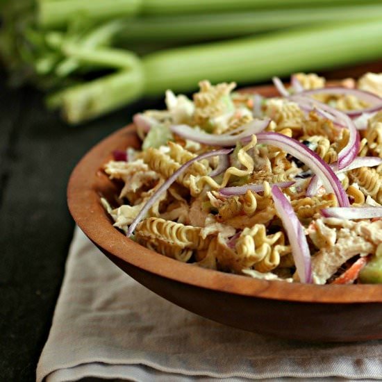 Crunchy Loaded Chicken Salad