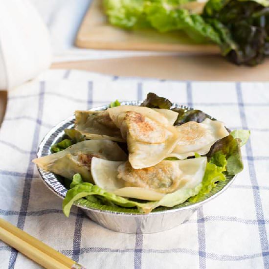 Tofu Kale Potstickers