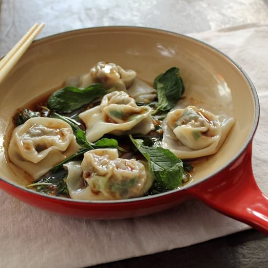 Beef and Orange Dumplings