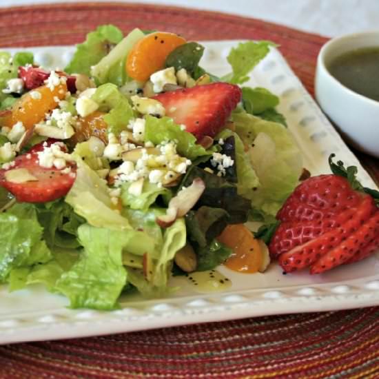 Mandarin Strawberry Salad