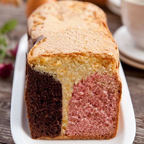 Cake with Three Colors