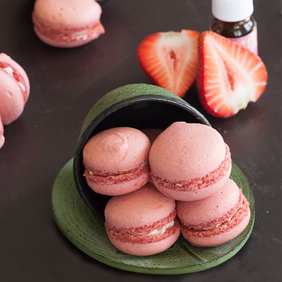 French Strawberry-Cherry Blossom