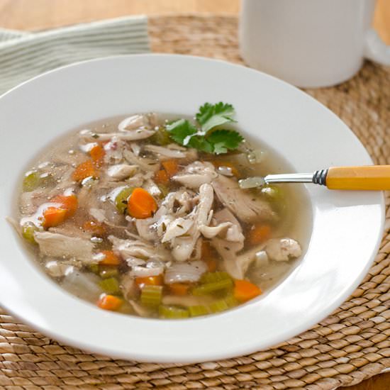 Paleo Crock Pot Chicken Soup