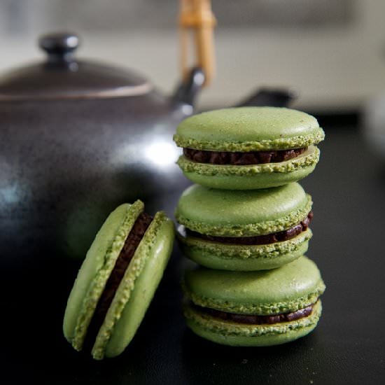 Matcha Green Tea Macarons