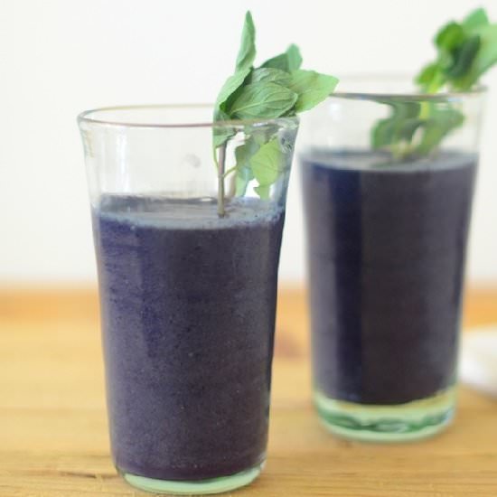 Blueberry & Ginger Smoothie