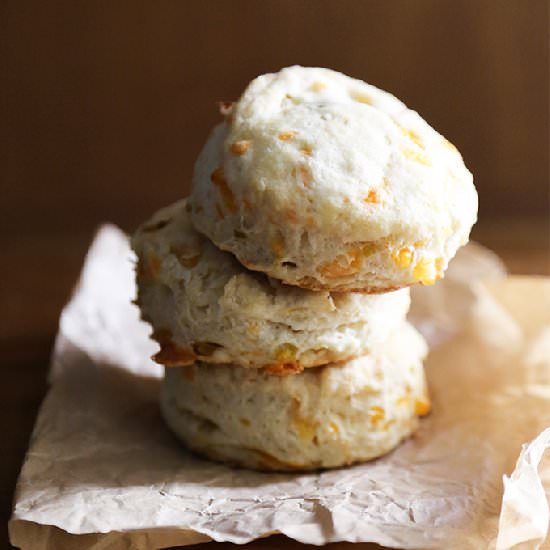 Cheddar Leek Biscuits