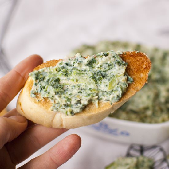 Creamy Vegan Spinach Jalapeno Dip