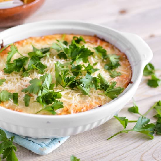 Roasted Garlic White Pizza Dip