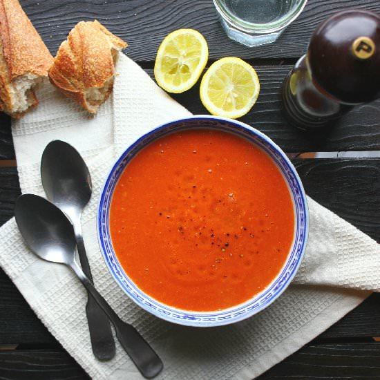 Spiced Red Lentil Soup