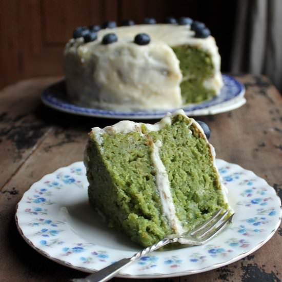 Kale and Apple Cake