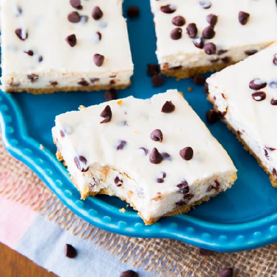Skinny Cheesecake Bars