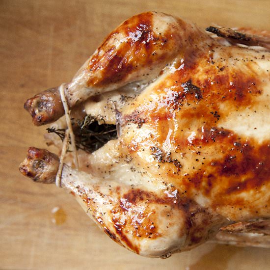 Roasted Chicken with Pan Gravy