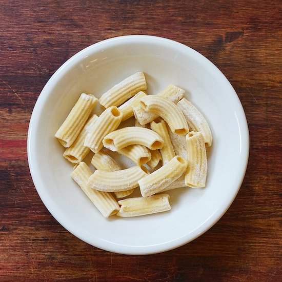 Homemade Rigatoni